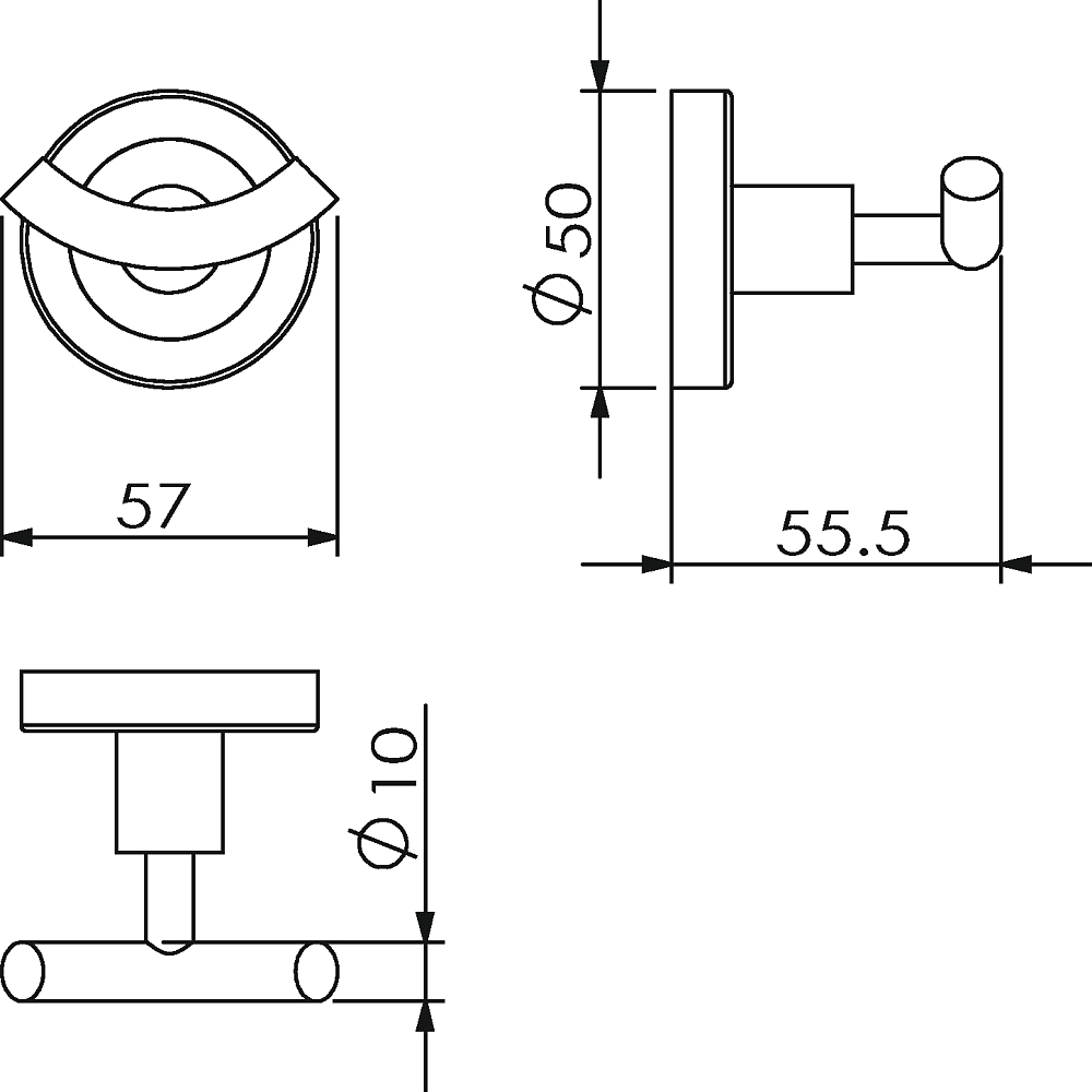 Крючок Langberger Burano 11032B