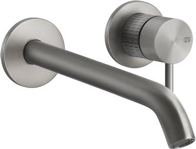 Смеситель для раковины Gessi 316 Meccanica 54286#239, steel brushed