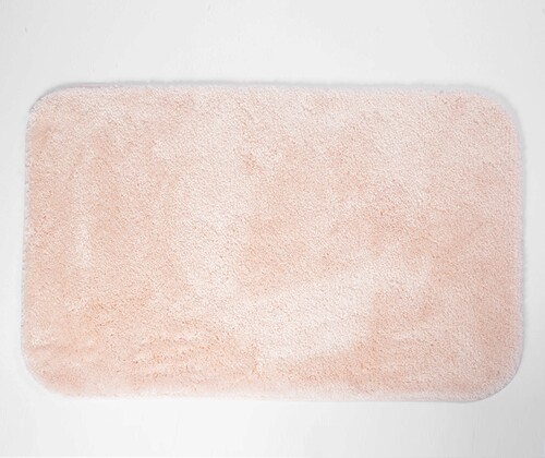 Коврик для ванной комнаты WasserKRAFT Wern BM-2553 Powder pink розовый