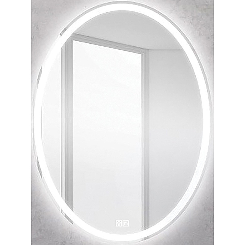 Зеркало для ванной BelBagno 60 см SPC-VST-600-800-LED-TCH-WARM