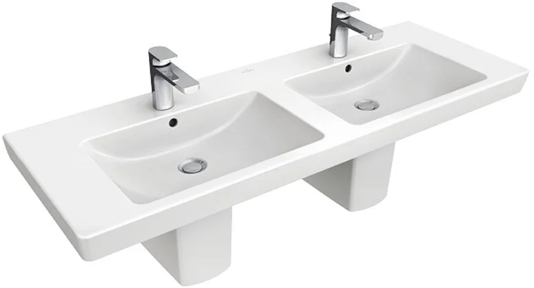 Раковина 130 см Villeroy & Boch Subway 2.0 7175D001