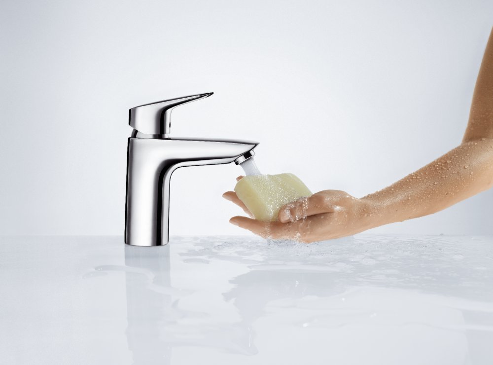 Смеситель для раковины Hansgrohe Logis 71107000, хром