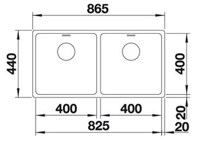 Кухонная мойка Blanco Andano 518328 серый