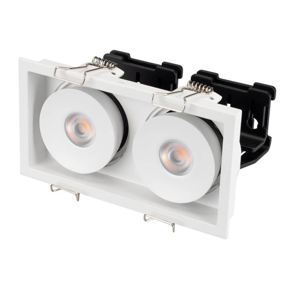 Встраиваемый светодиодный светильник Arlight CL-Simple-S148x80-2x9W Day4000 028150