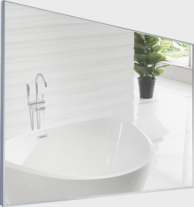 Зеркало 120 см BelBagno SPC-AL-1200-800, хром