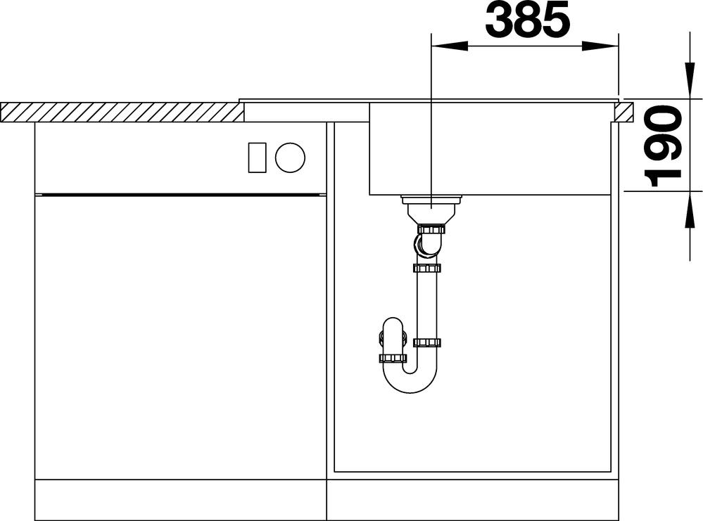 Кухонная мойка Blanco Zia XL 6 S Compact 523275 алюметаллик