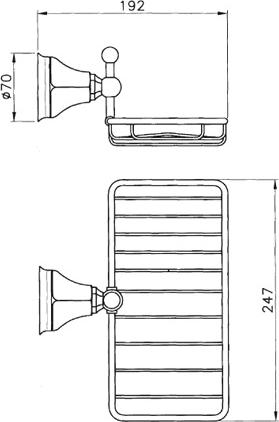 Полка Nicolazzi Classica 1493DB