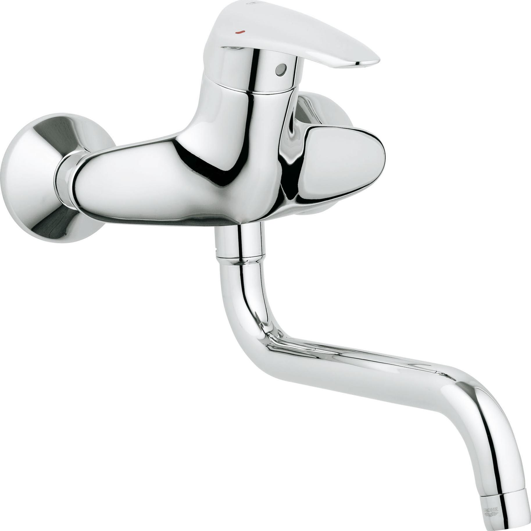 Смеситель с поворотным изливом Grohe Eurodisc 33772001