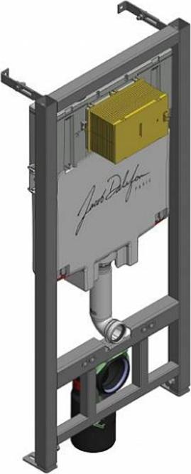 Комплект инсталляции Jacob Delafon E29025-NF + подвесной унитаз San More Fiaba SMT971903 безободковый, с микролифтом