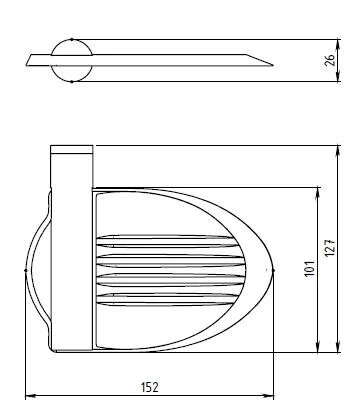 Мыльница Novaservis Novatorre 2 6202.0 хром