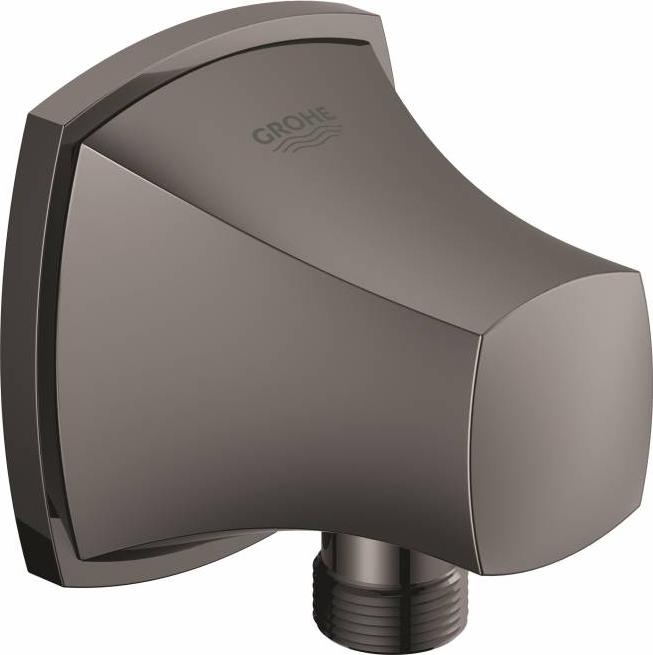 Подключение для душевого шланга Grohe Grandera 27970A00 тёмный графит, глянец