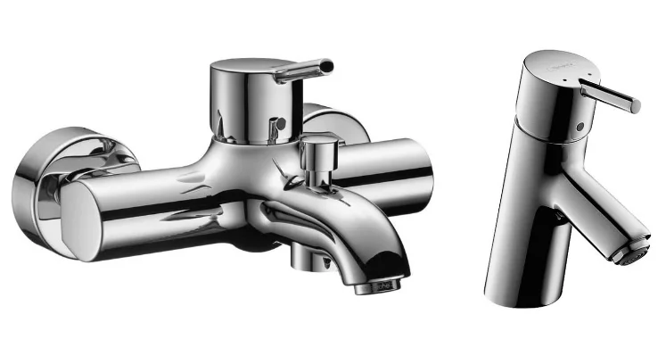 Смеситель для ванны с душем Hansgrohe Talis S 3242000/3202000 хром