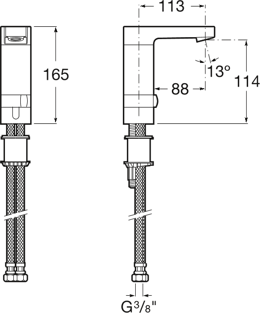 Смеситель для раковины Roca L90 5A5501C00