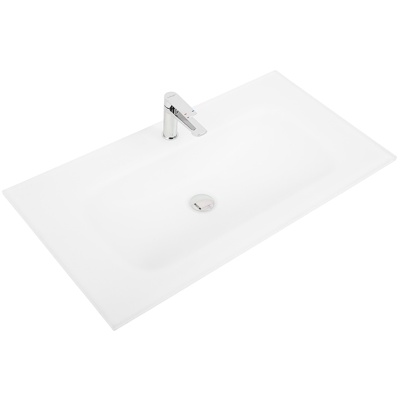 Раковина BelBagno BB910/465-LV-VTR-BO 91 см, Bianco Opaco