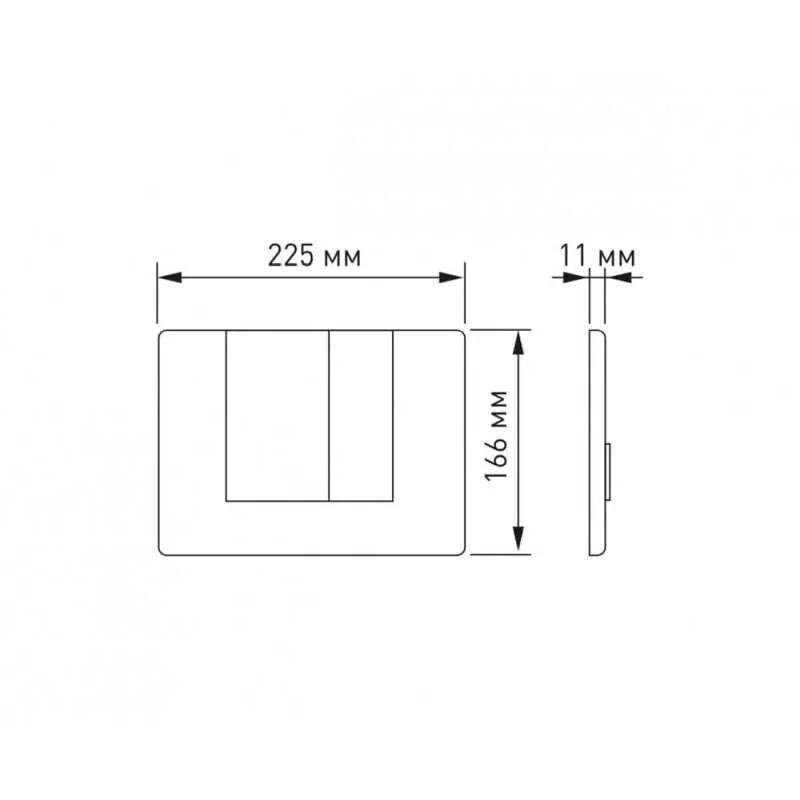 Инсталляция Berges Novum 525, в комплекте кнопка S5 SoftTouch черная, унитаз Floe Rimless, сидение Floe Slim SO, 043230