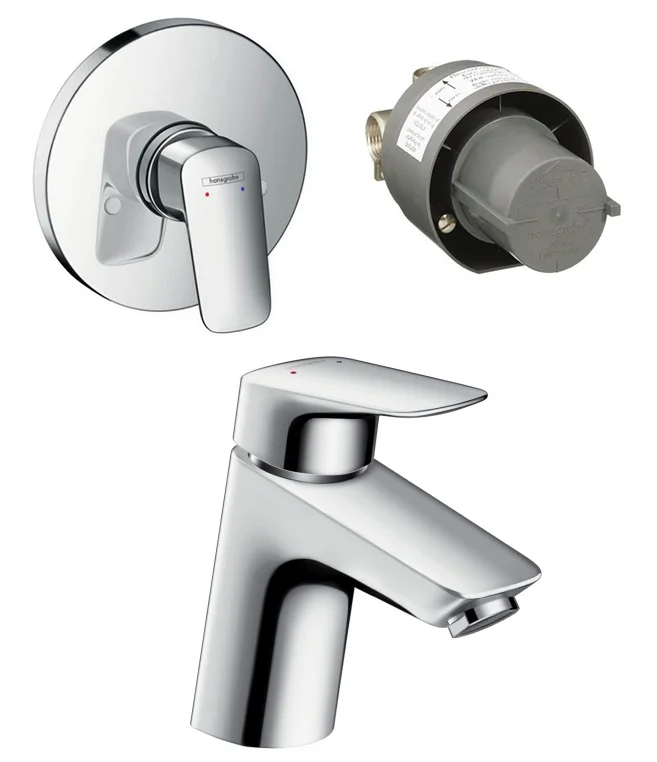 Смеситель для душа Hansgrohe Logis 71071000/71666000 хром