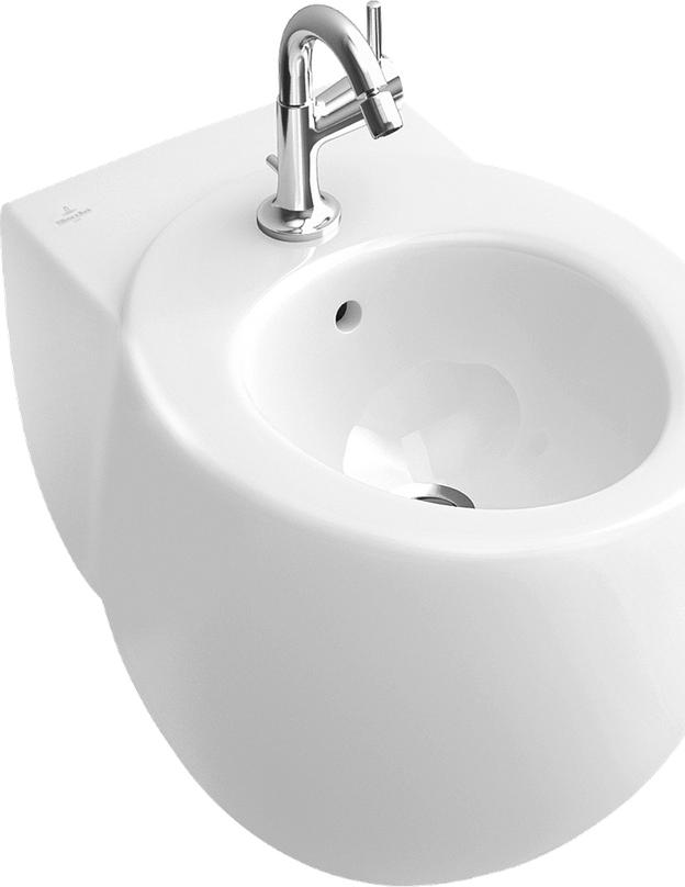 Подвесное биде Villeroy & Boch Aveo plus 7411 00R1 alpin