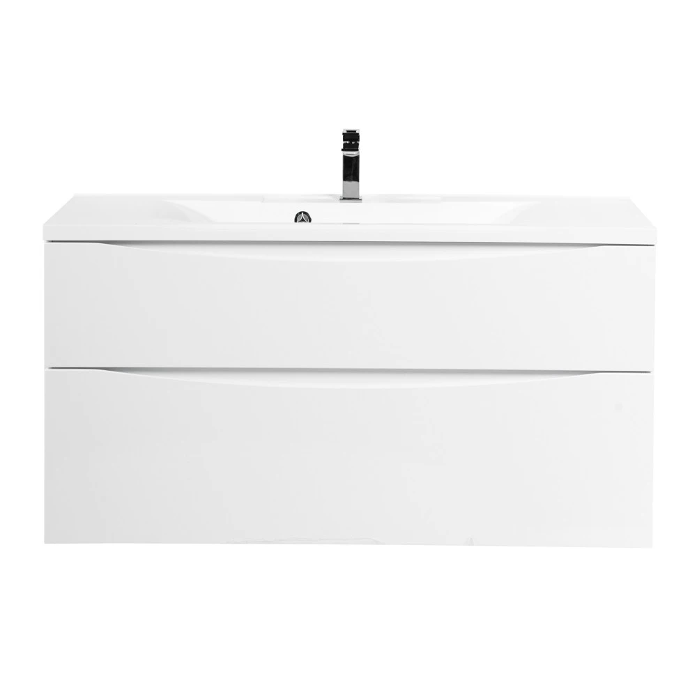 Тумба под раковину BelBagno MARINO-H60-1000-2C-SO-BL-P 100 см, Bianco Lucido