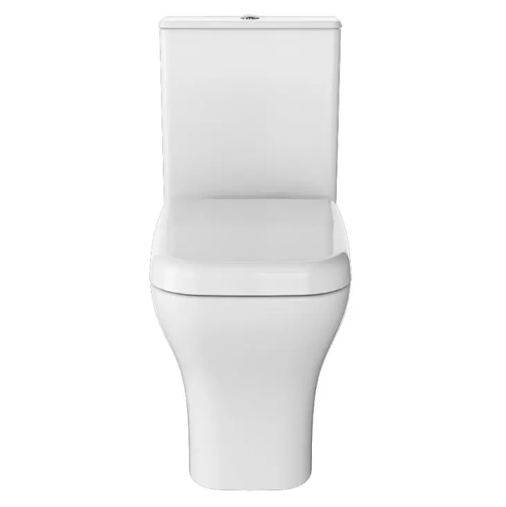 Унитаз-компакт VitrA Polar 9843B003-7201 безободковый, с микролифтом