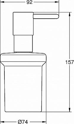 Дозатор жидкого мыла Grohe Essentials New 40394001