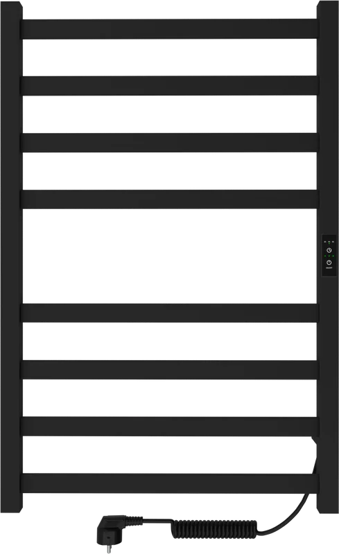 Полотенцесушитель электрический Indigo Oktava Slim 3 LСLOKS3E80-50BRRt черный