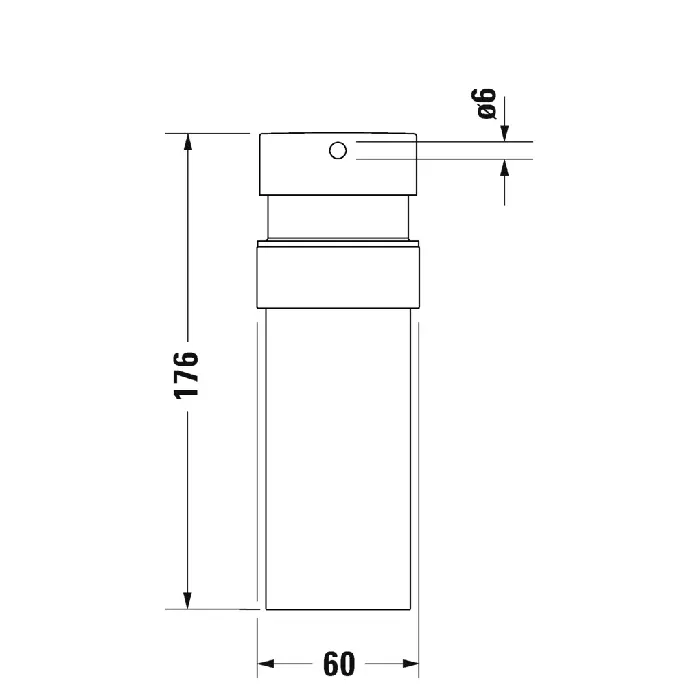 Дозатор для жидкого мыла Duravit Starck T 99354600 черный