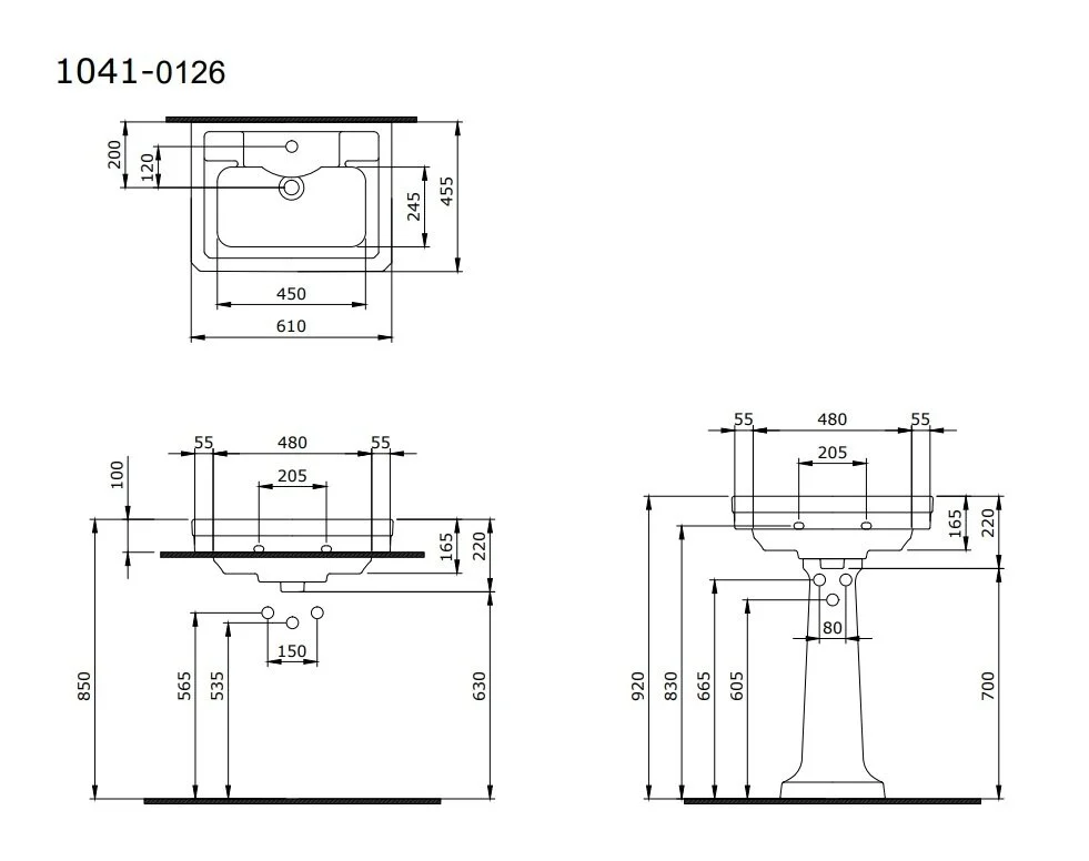 Раковина Bocchi Siena 1041-005-0126 черный