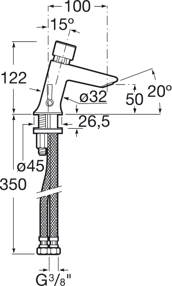 Смеситель для раковины Roca Instant 5A3177C00