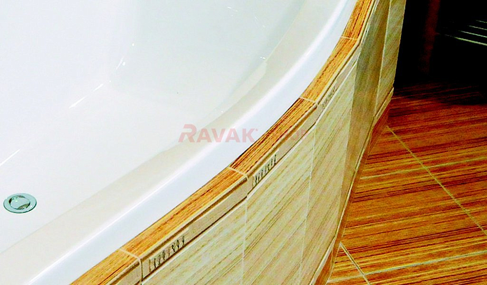 Акриловая ванна Ravak Magnolia PU-PLUS 180x75 C6010P0000