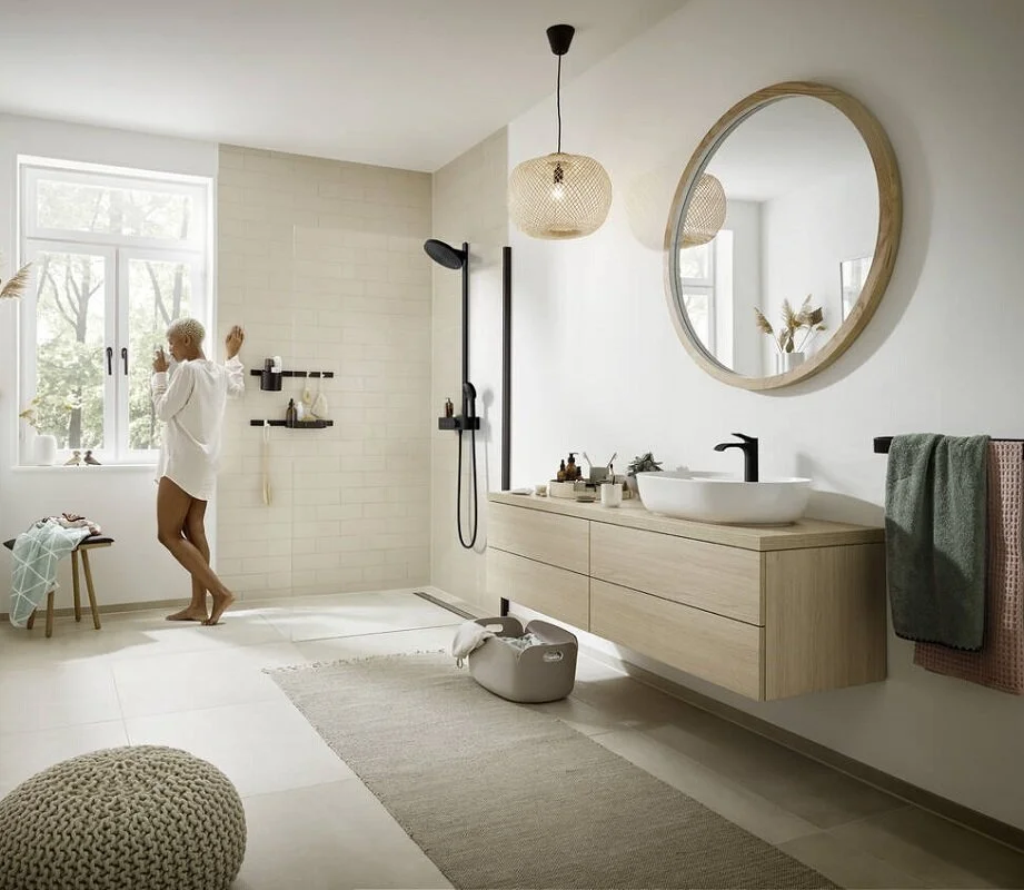 Душевая система Hansgrohe Pulsify 24241670 черный