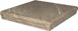 Ступень, керамогранит Kerama Marazzi Бореале SG935200NGRAN угловая 30 x 30 см, коричневый