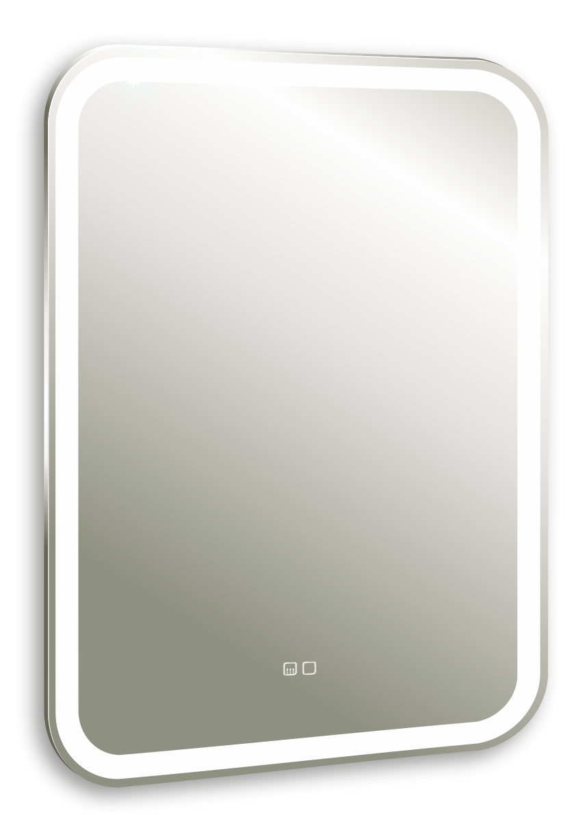 Зеркало с подсветкой 69 см Silver mirrors Stiv neo LED-00002421, белый