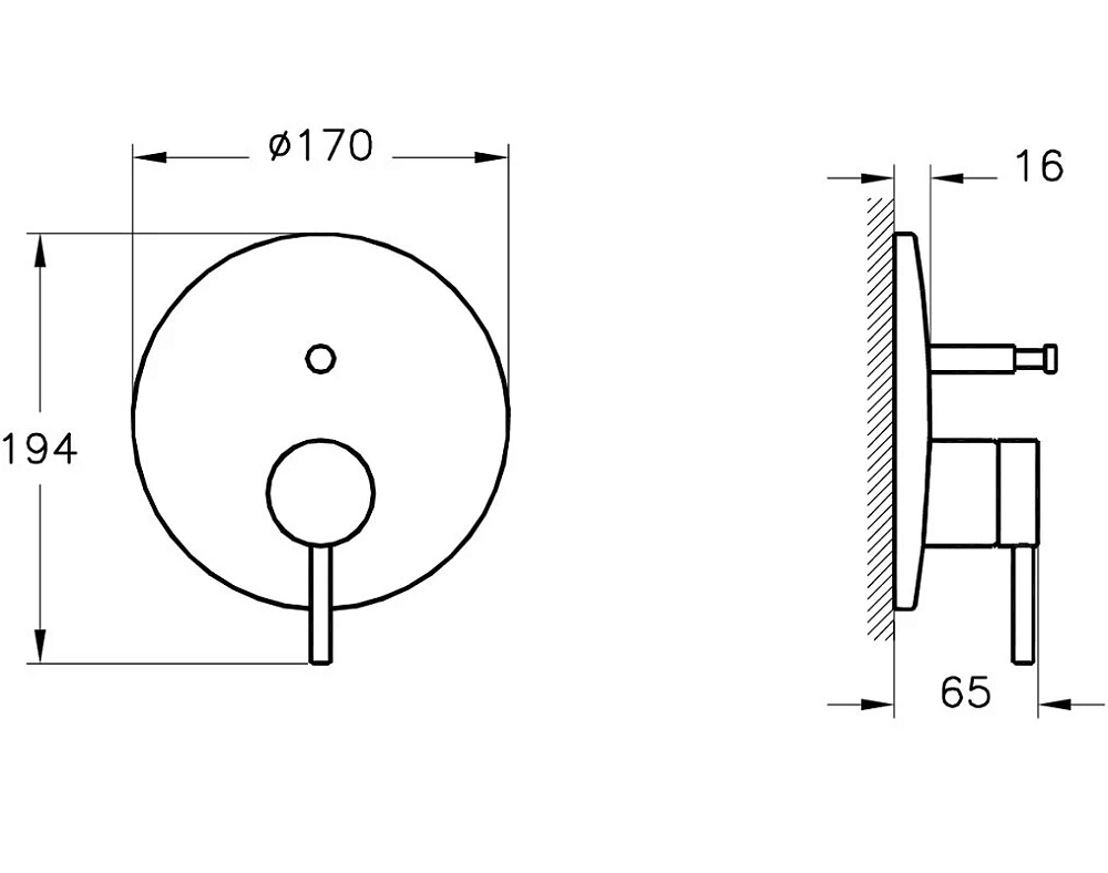 Душевая система VitrA Origin A49286EXP хром