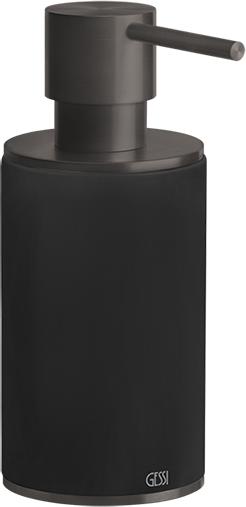 Дозатор для жидкого мыла Gessi 316 54738#707, brushed black metal PVD / черный