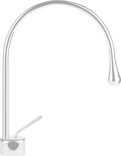 Смеситель для раковины Gessi Goccia 33602#279, белый