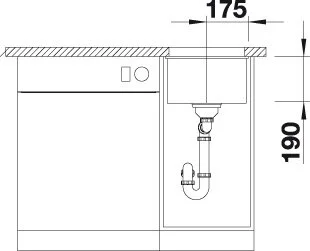 Кухонная мойка Blanco Subline 513401 белый