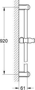 Душевая штанга Grohe New Tempesta Classic 27524000