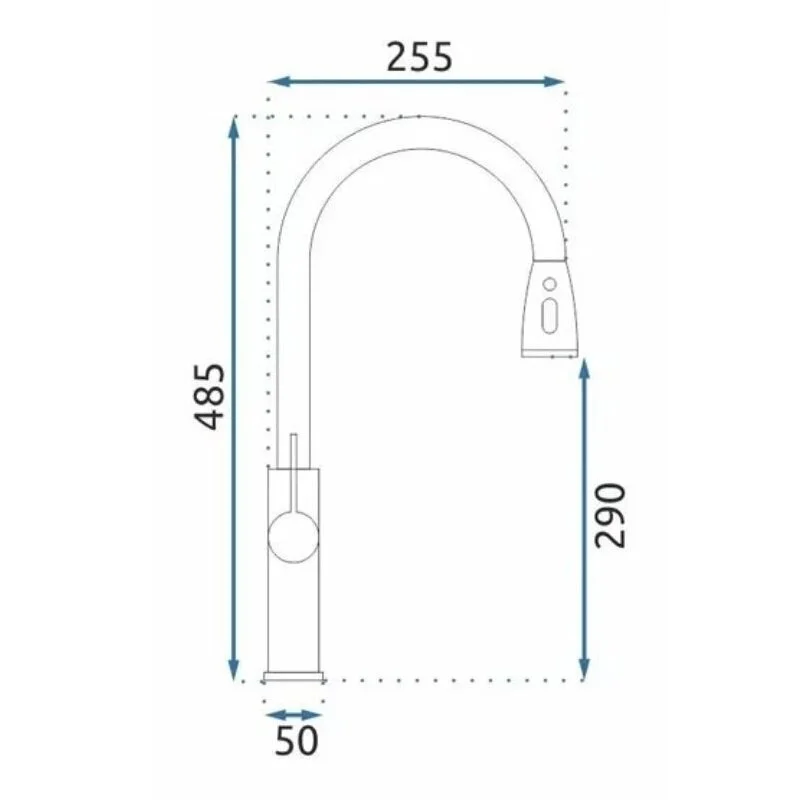 Смеситель для кухни Rea Nest REA-B6600 золото