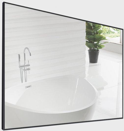 Зеркало для ванной BelBagno SPC 100 см SPC-AL-1000-800 Nero