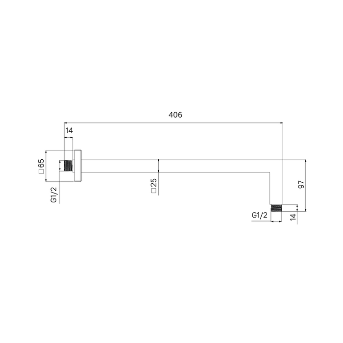 Держатель душа Iddis Optima Home OPH41CSi61 хром