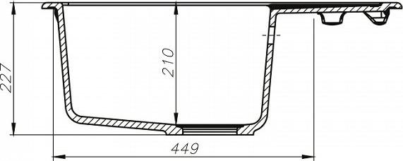 Кухонная мойка Iddis Vane G V09S621i87, сафари