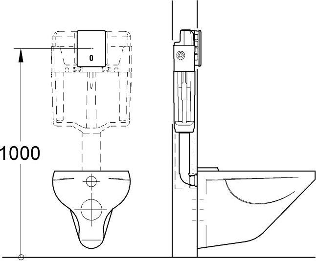 Кнопка смыва Grohe Tectron Skate 38698SD1 инфракрасная