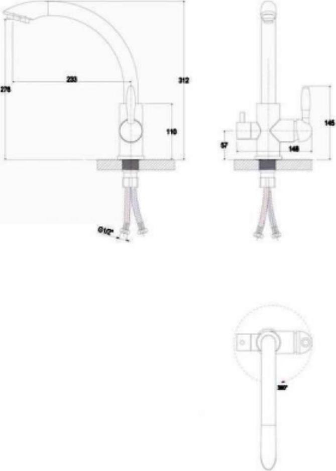 Смеситель для кухни Paulmark Essen Es213001-302-BR