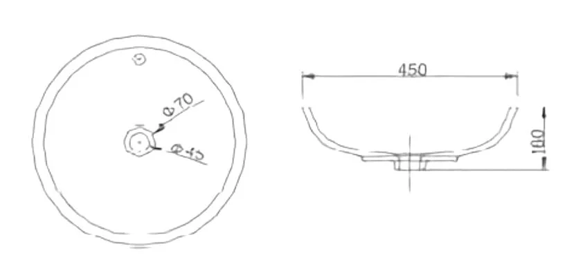 Раковина накладная SSWW CL CL3158 белый