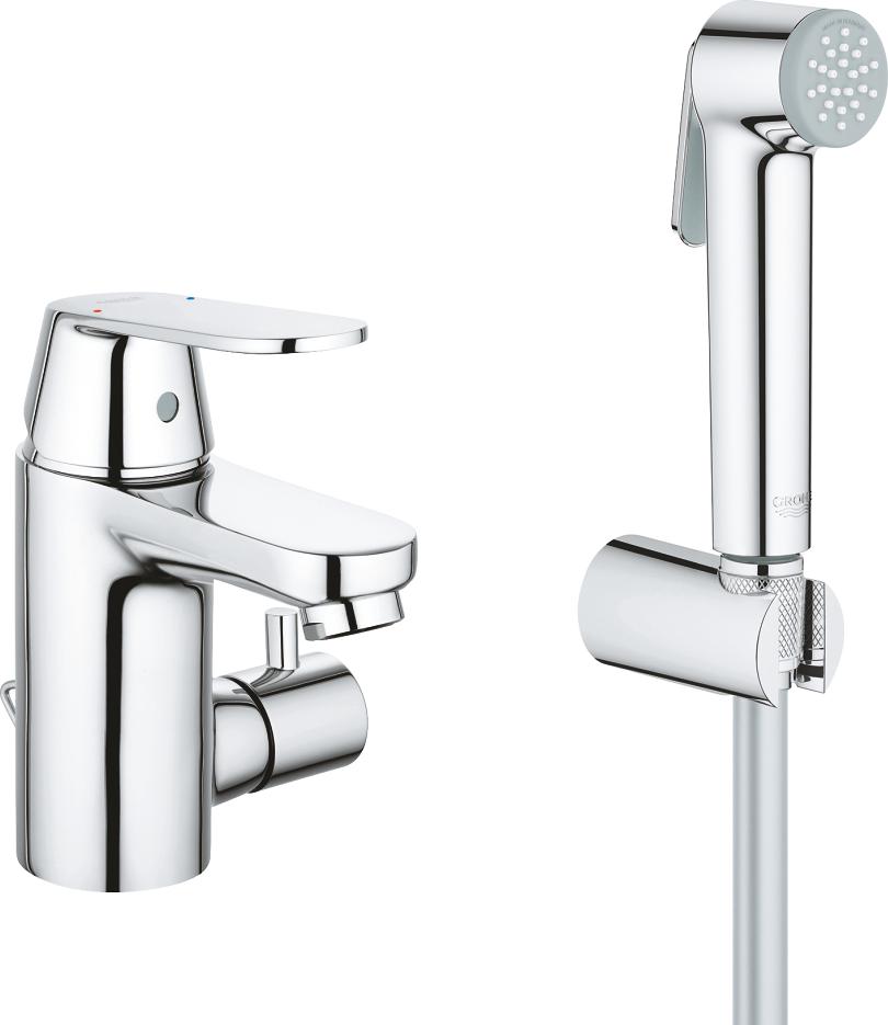 Смеситель для раковины Grohe Eurosmart Cosmopolitan 23433000 с гигиеническим душем