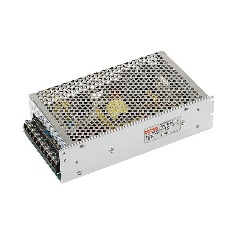 Блок питания Arlight HTS-250M 12V 240W 20IP 20A 020819