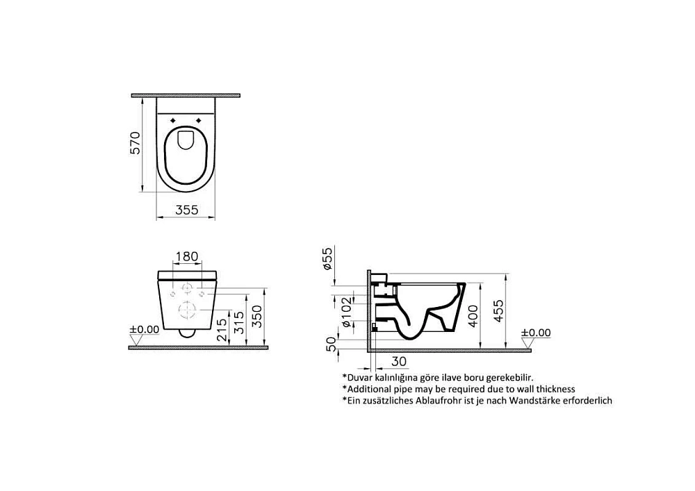 Инсталляция Geberit Duofix Delta с безободковым унитазом VitrA Nest 458.149.21.1/5176B003-6233 5176B003-6233, с функцией биде, крышка микролифт, клавиша хром