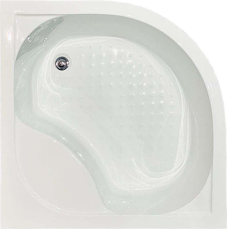 Душевой уголок Royal Bath BK 100x100 RB100BK-C-BL, профиль черный стекло матовое