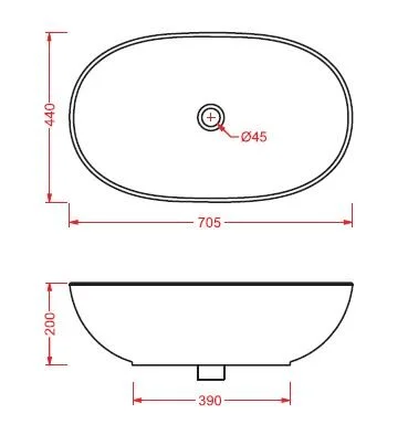 Раковина накладная ArtCeram LCL002 01 00 белый