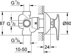 Переключатель потоков Grohe 29702000